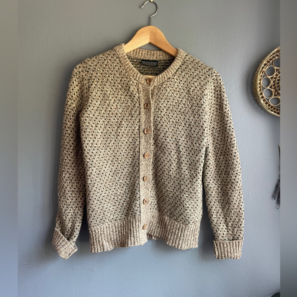 Land's End Knit Cardigan Sweater